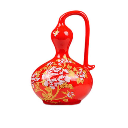 Compatible porcelain for Jahrriesnge red peony gourd vase cna0686 Compatible porcelain Jahrriesnge for red peony gourd vase cna0686