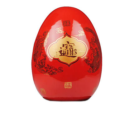 Compatible porcelain for Jahrriesnge outline in gold red egg vase cna0752 Compatible porcelain Jahrriesnge for outline in gold red egg vase cna0752