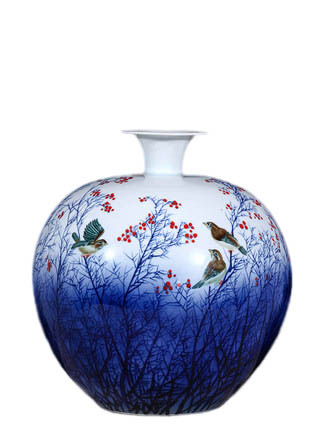 Compatible porcelain for Jahrriesnge flowers and birds vase cna1114 Compatible porcelain Jahrriesnge for flowers and birds vase cna1114