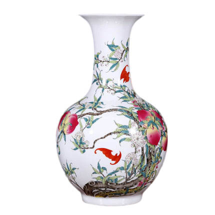 Compatible porcelain for Jahrriesnge nine peach illustration vase cna1127 Compatible porcelain Jahrriesnge for nine peach illustration vase cna1127