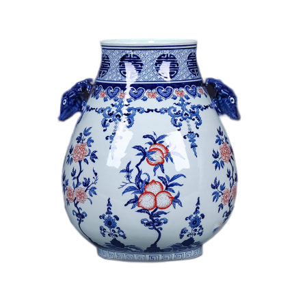 Compatible porcelain for Jahrriesnge deer head binaural lucky bucket vase cna1130 Compatible porcelain Jahrriesnge for deer head binaural lucky bucket vase cna1130