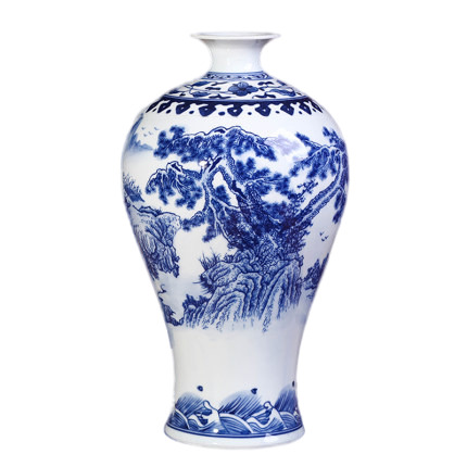 Compatible porcelain for Jahrriesnge landscape painting vase cna1223 Compatible porcelain Jahrriesnge for landscape painting vase cna1223