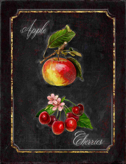 Compatible Still Life for Jahrriesnge apple-cherries-lpf00444 Compatible Still Life Jahrriesnge for apple-cherries-lpf00444