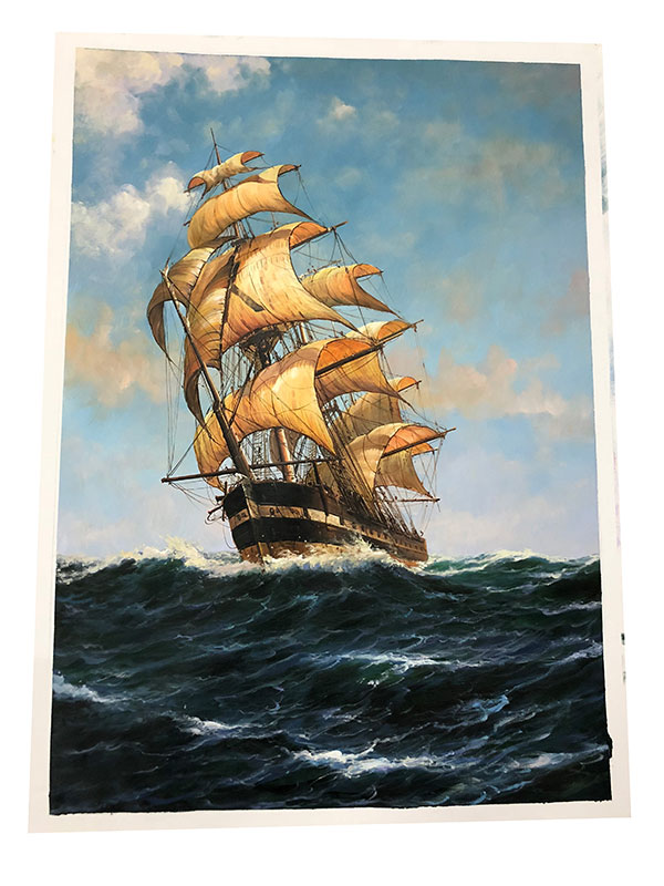 Compatible Oil Painting for JAHRRIESNGE ship-lpg0053 Compatible Oil Painting JAHRRIESNGE for ship-lpg0053