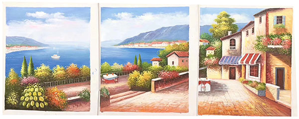 Compatible Oil Painting for Jahrriesnge house-lpg0265 Compatible Oil Painting Jahrriesnge for house-lpg0265