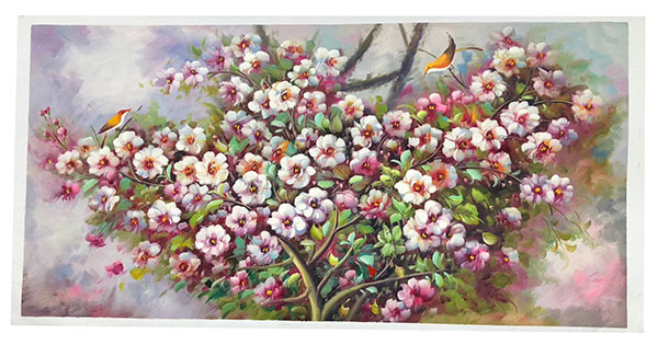 Compatible Oil Painting for Jahrriesnge pine-flower-lpg403 Compatible Oil Painting Jahrriesnge for pine-flower-lpg403