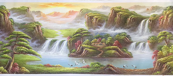 Compatible Landscape for JAHRRIESNGE waterfall-lpg1195 Compatible Landscape JAHRRIESNGE for waterfall-lpg1195