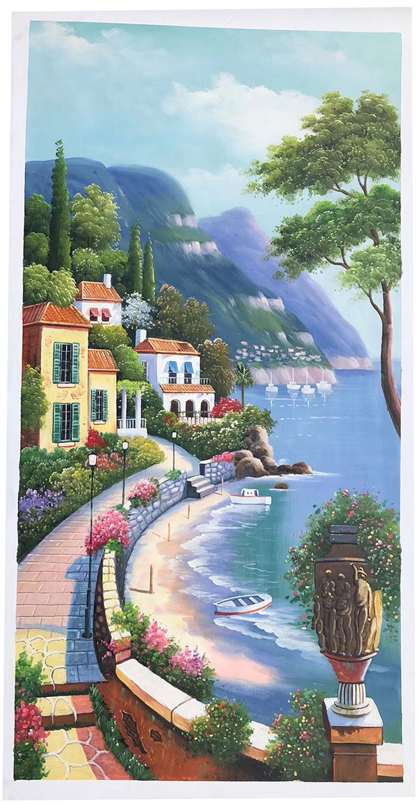 Compatible Landscape Jahrriesnge  for houses-sea-lpg1370 