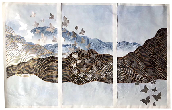 Compatible Landscape for JAHRRIESNGE mixed-golden-silk-lpg1390 Compatible Landscape JAHRRIESNGE for mixed-golden-silk-lpg1390