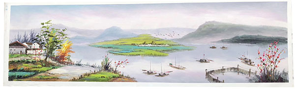 Compatible Landscape Jahrriesnge  for boats-lpg1488 