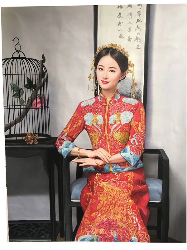 Compatible Portrait for Jahrriesnge chinese lady lpg2658 Compatible Portrait Jahrriesnge for chinese lady lpg2658