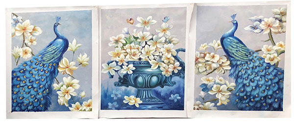 Compatible Animals for Jahrriesnge mixed peacocks and flowers lpg2680 Compatible Animals Jahrriesnge for mixed peacocks and flowers lpg2680